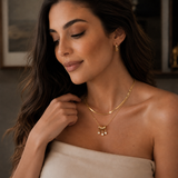 Colar Constelação Banhado a Ouro 18K