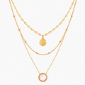 Colar Solaris Banhado a Ouro 18K