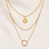 Colar Solaris Banhado a Ouro 18K
