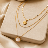 Colar Solaris Banhado a Ouro 18K