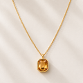 Colar Champanhe Banhado a Ouro 18K