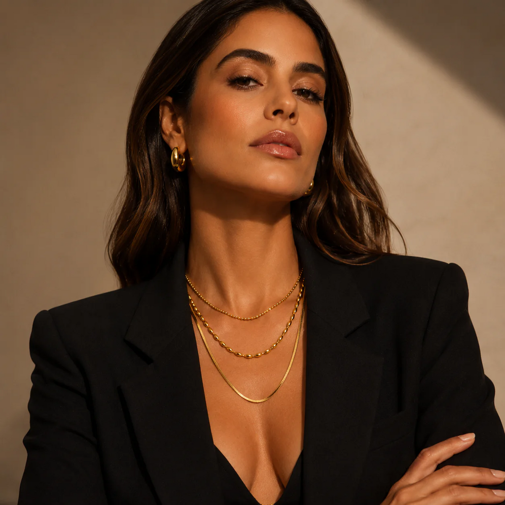 Colar Golden Banhado a Ouro 18K