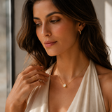 Colar Élan Banhado a Ouro 18K