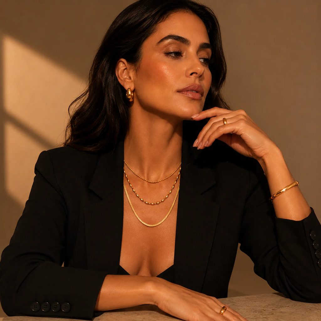 Colar Golden Banhado a Ouro 18K
