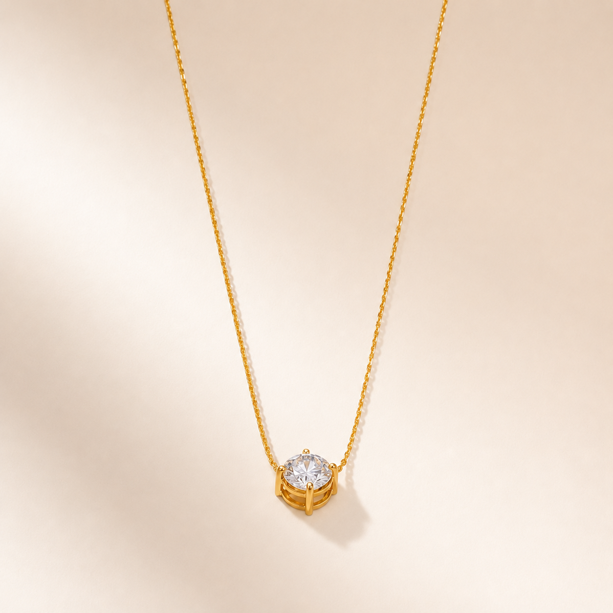Colar Élan Banhado a Ouro 18K