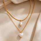 Colar Oceane Banhado a Ouro 18K