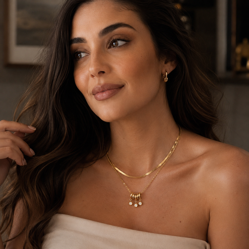 Colar Constelação Banhado a Ouro 18K