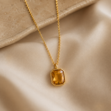 Colar Champanhe Banhado a Ouro 18K