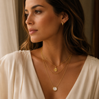 Colar Solaris Banhado a Ouro 18K