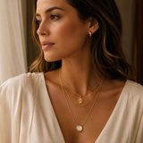 Colar Solaris Banhado a Ouro 18K