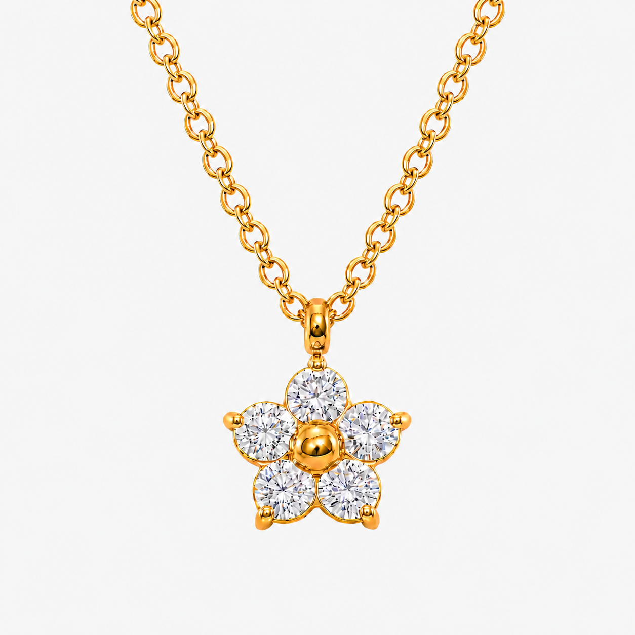 Colar Valentina Banhado a Ouro 18K