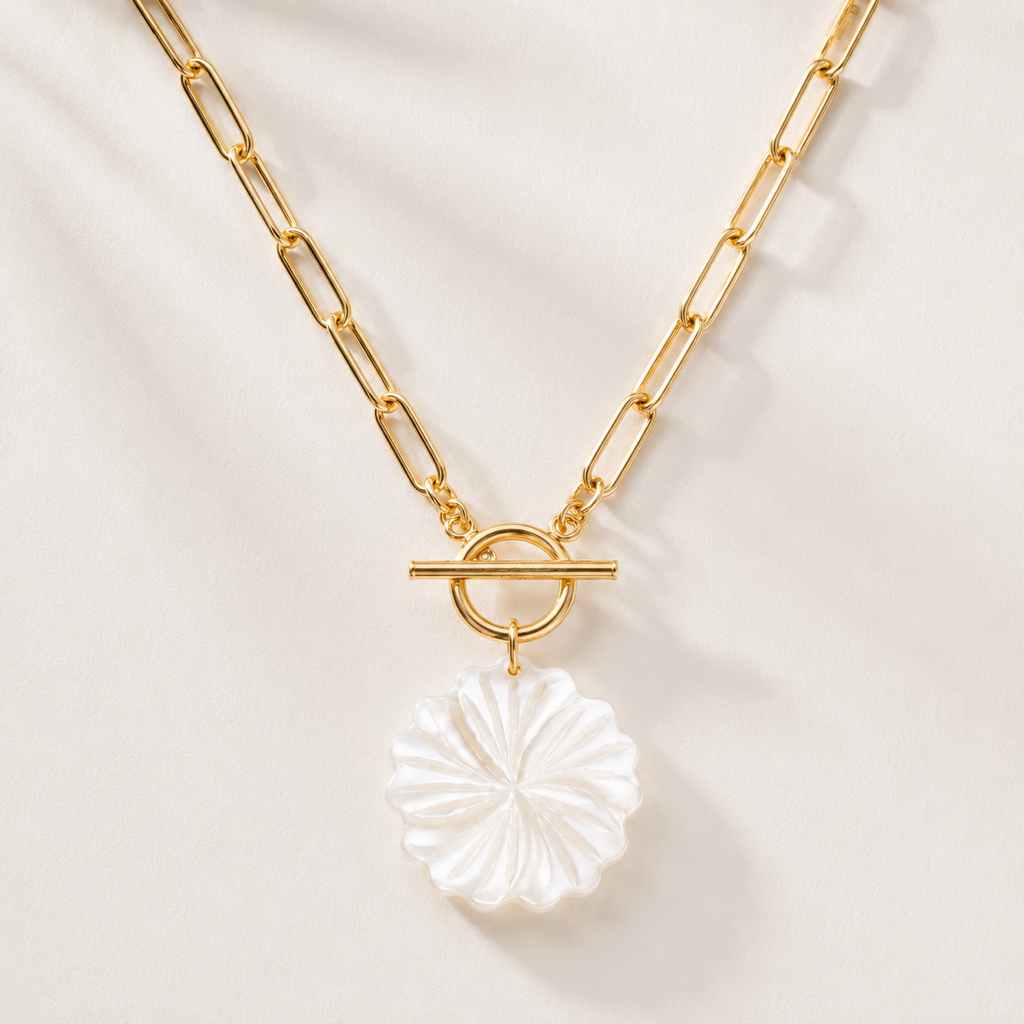 Colar Brisa Maré Banhado a Ouro 18K