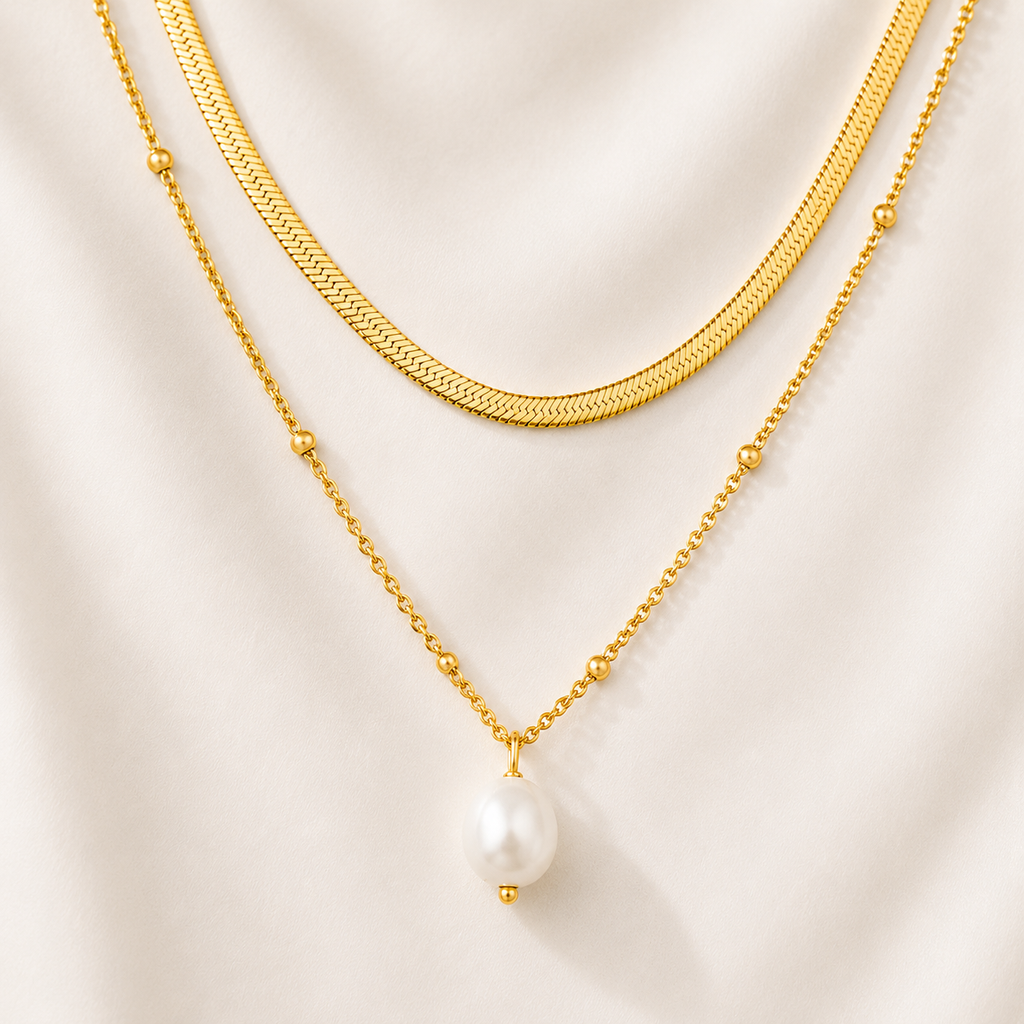 Colar Radiance Banhado a Ouro 18K