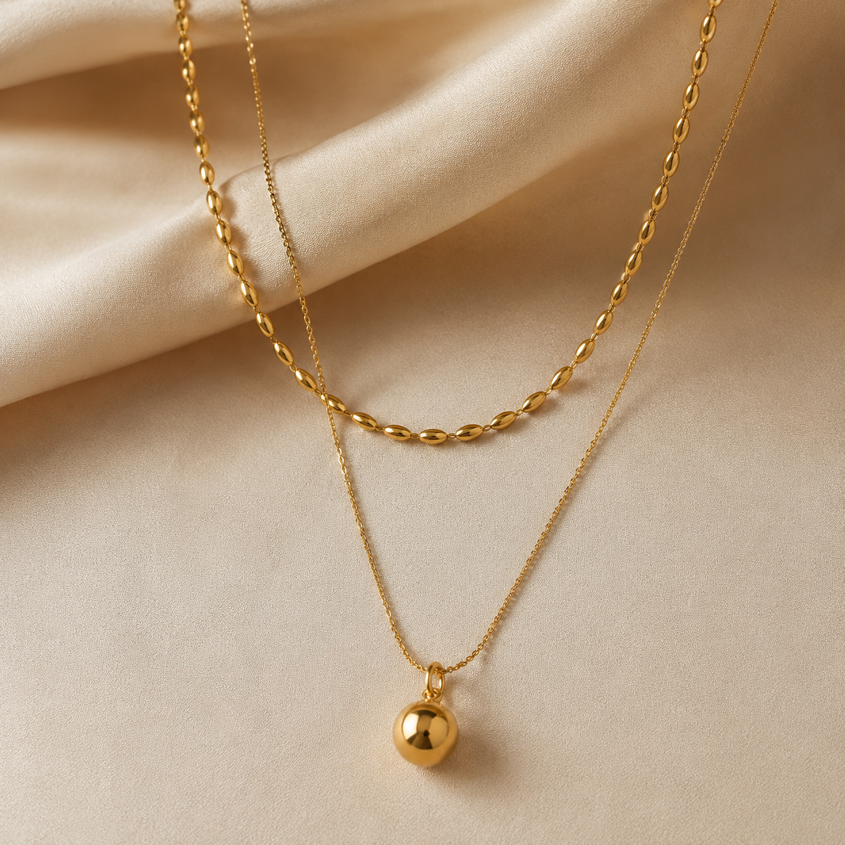 Colar Seraphine Banhado a Ouro 18K