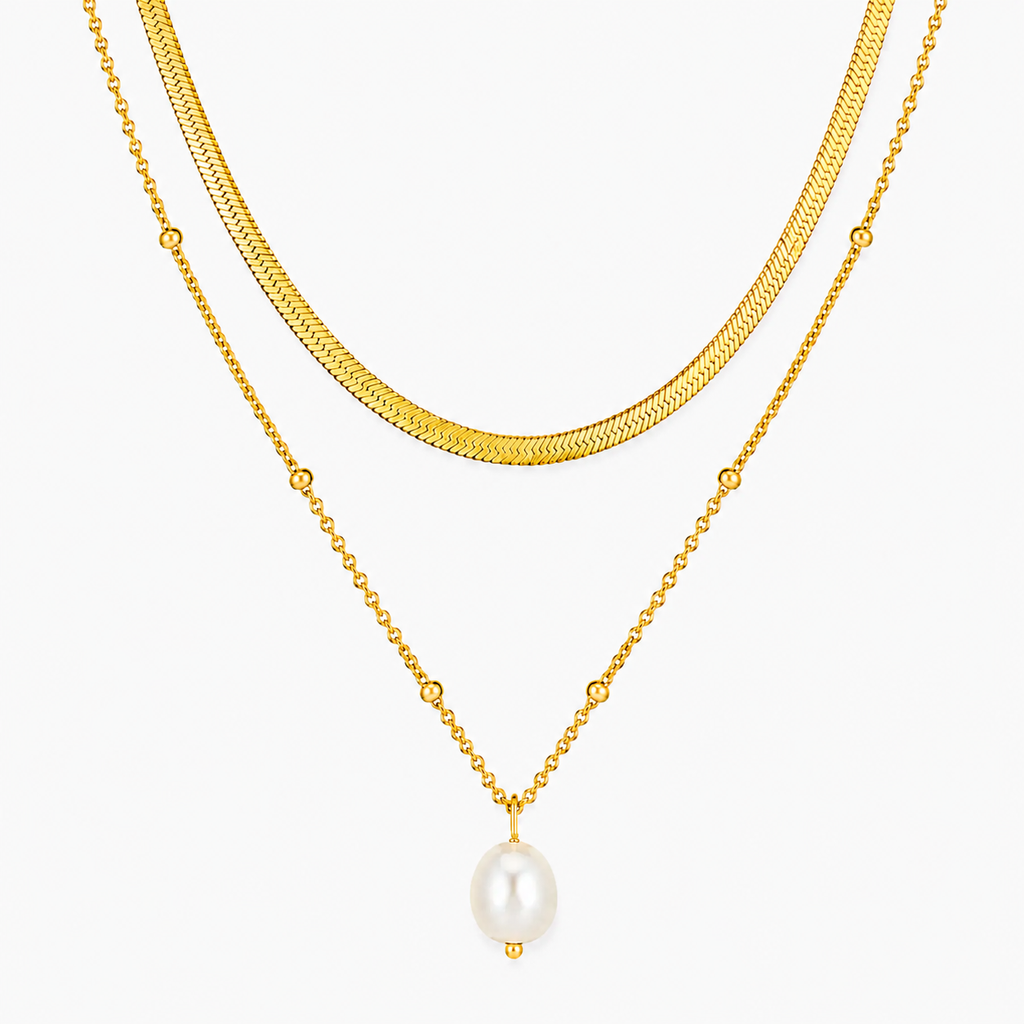 Colar Radiance Banhado a Ouro 18K