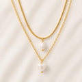 Colar Oceane Banhado a Ouro 18K